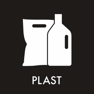 Piktogram plast